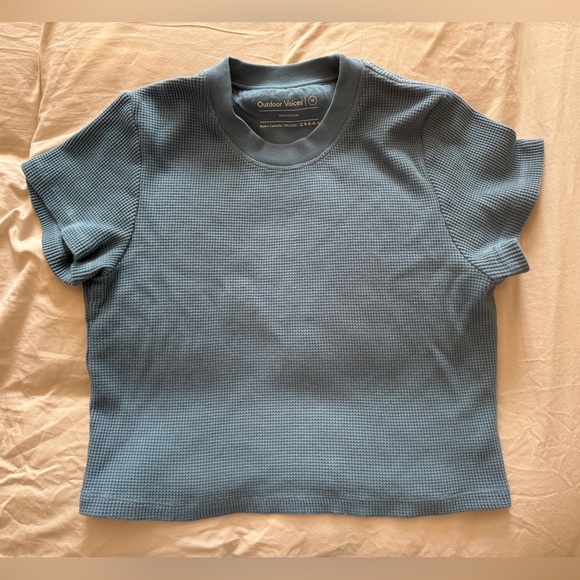 Outdoor Voices Waffle Baby Tee - Picture 2 of 4